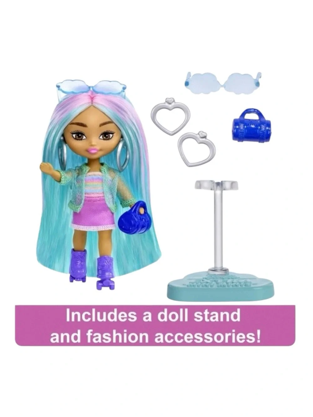 Barbie Extra Mini Minis  Roller Skates
